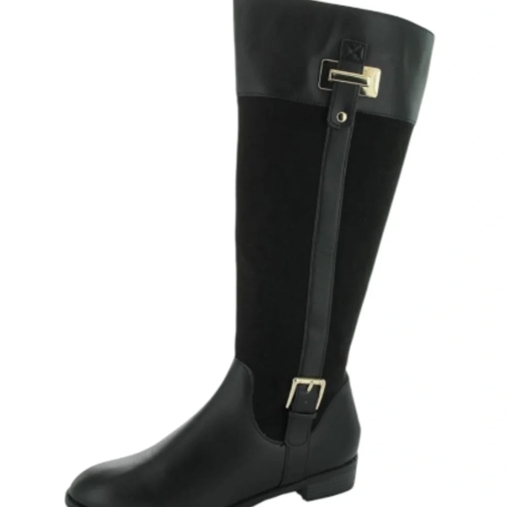 Karen Scott Deliee 2 Black Knee High Boots